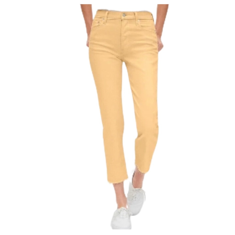 Gap denim raw hem jeans size 24